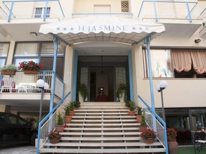 Hotel Jasmine Beach Rimini Exteriér fotografie
